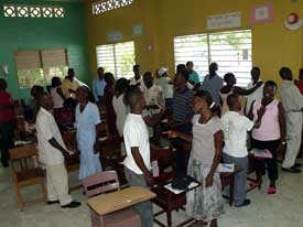 CLM workshop at the Diocese of Cap Haitien, Haiti